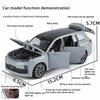 1:32 Li L9 New Energy Luxus-SUV Simulations-Legierungs-Auto-Modell Spielzeug Jungen Sammlerstück Ornament Auto Rückzieher Schreibtischdekoration