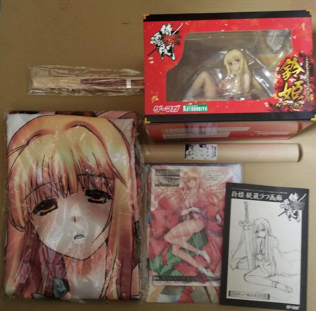 [USED] Samurai Spirits Sen Suzuhime Gamemaga Ver. 1/8 with bonus