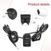 3.4*2.2cm USB-Buchse ABS Schwarz Direkte Installation