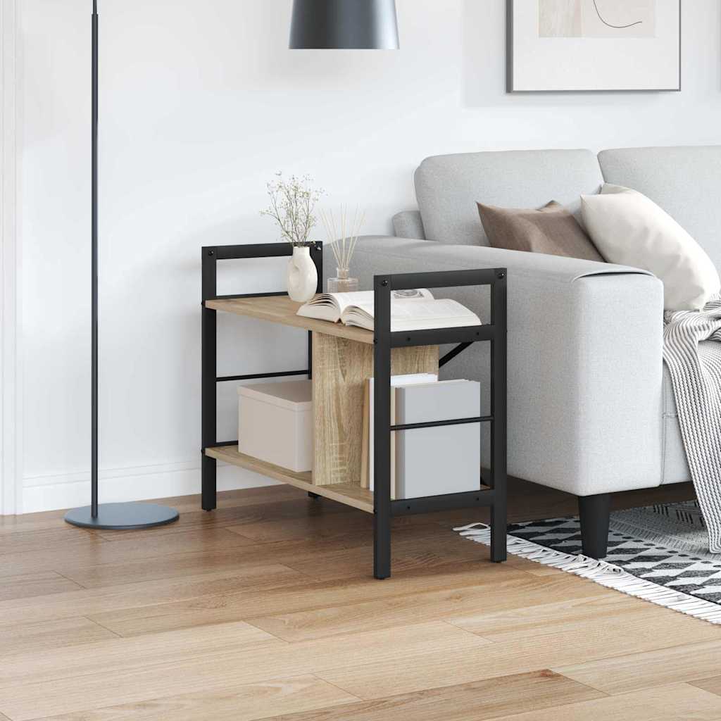 Bookshelf Sonoma Oak 75 x 30 x 58.5 cm Particleboard