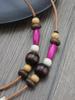 Detachable Hand-beaded Phone Lanyard Retro Neck Slant Phone Accessories