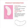 50Pairs Eyelash Pad Gel Patch Grafting Eyelashes Under Eye Patches For Eyelash Extension Paper Sticker Application Make Up