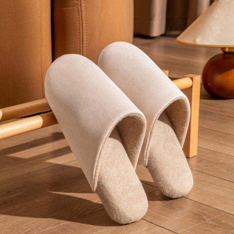 Damskie Japońskie Ciche Antypoślizgowe Bawełniane Kapcie Domowe - Lekkie, Oddychające, Miękka Podeszwa na Wiosnę i Jesień