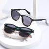 Classic Round Sunglasses for Men Women, Black Frame UV400 Fashion Casual SunGlasses