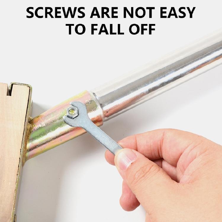 Ergonomic Stainless Steel Weeding Tool, Modulars Poles for Easy Adjustment Crack Weeder for Outdoor Groundskeeping