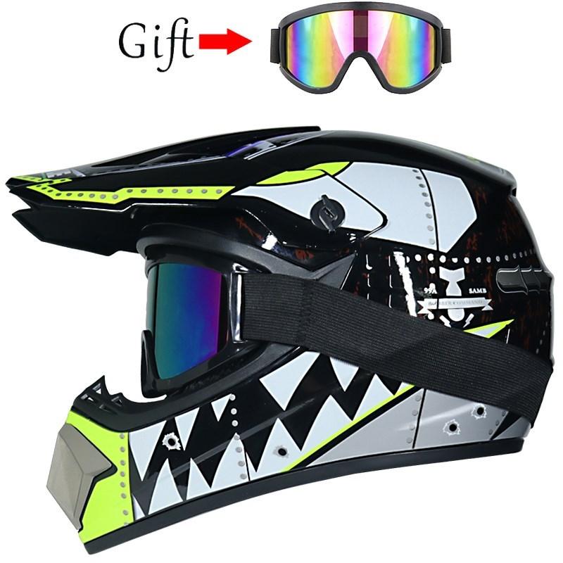 Off Road Motorcycle Adult Motocross Helmet ATV Dirt Bike Downhill MTB DH Racing Helmet Cross Helmet Capacetes DOT Moto