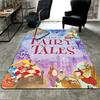 My Book of Fairy Tales Rug Floor Mat for Living Room or Bedroom Soft and Comfortable Carpet a Gift for Birthday and Holiday.DFF0925253