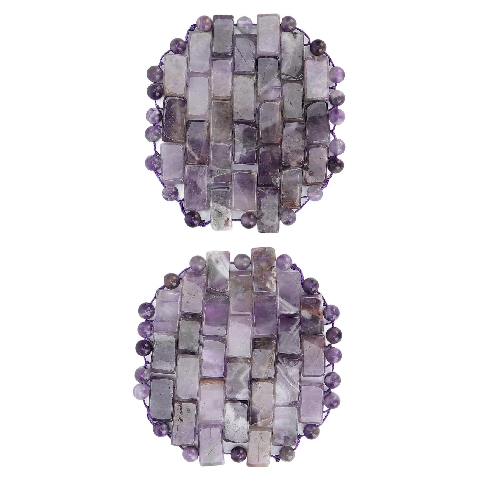 

Аметистовая маска для глаз, устранение морщин, отеков, темных кругов, выцветание, массажер для глаз из нефрита