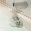 Houseeker Bathtub Overflow Drain Cover Suction Cup Seal Bathtub Stopper Bathroom Overflow Drains