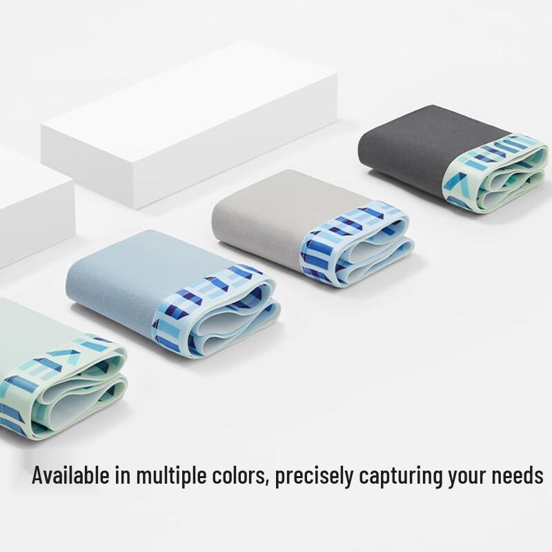 HLA Men's 3-Pack Cotton Anti-Bacterial Printed Boxer Briefs