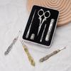 Retro Zinc Alloy Handheld Seam Ripper for Cross Stitching