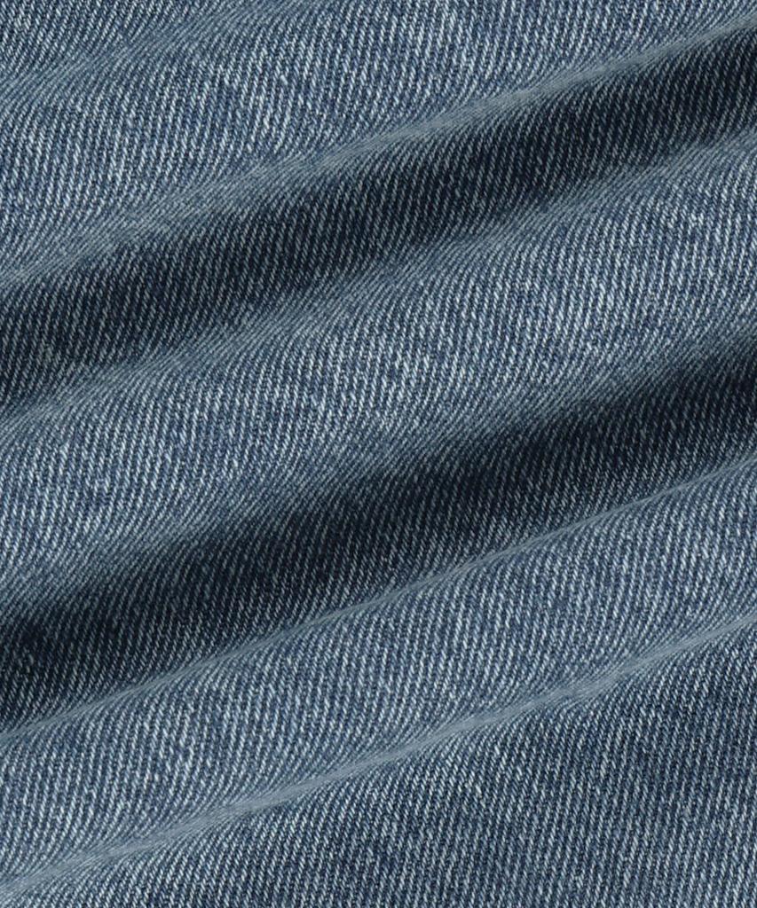 Brownbreath Denim Hood Zip Up - Blue