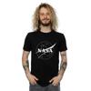 NASA Mens Classic Insignia Logo Monochrome T-Shirt