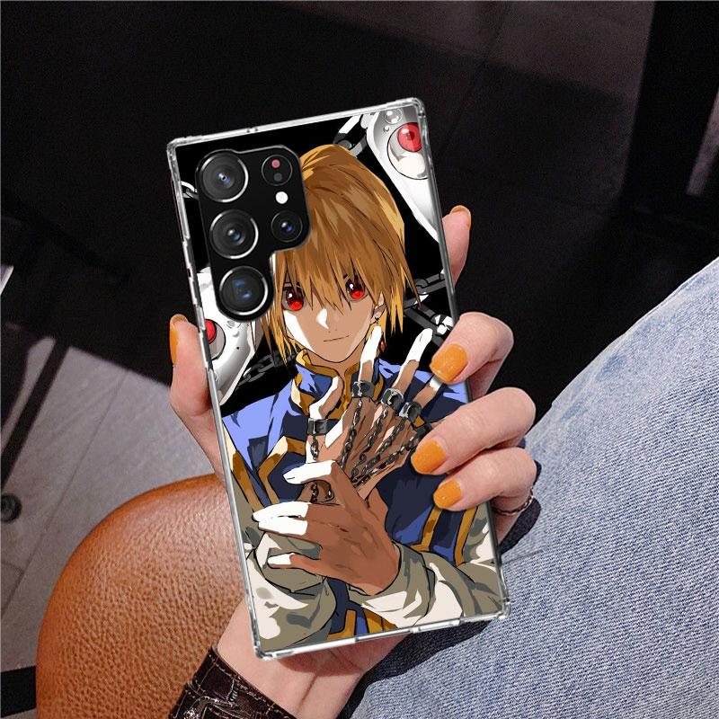 Huner X-Hunters Kurapika Phone Case For Samsung Galaxy S24 S25 Edge S26 Ultra S23 S22 S21 Plus S20 FE + Personalized Print Cover