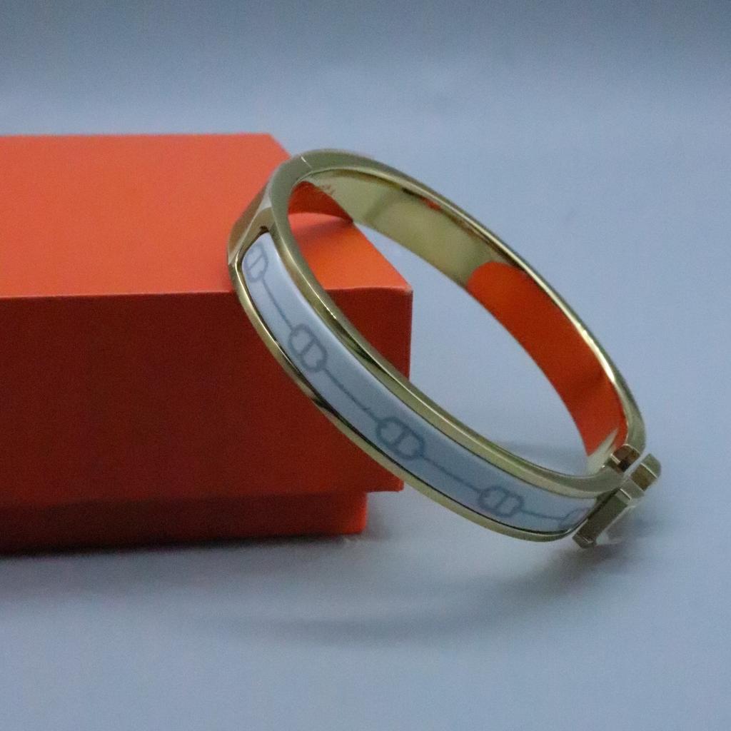 H Enamel Bracelet Classic High Quality