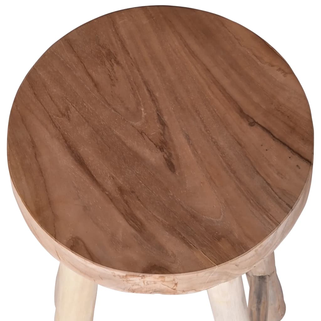 Teak Solid Wood Bar Stool