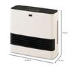 IRIS OHYAMA Heater, Ceramic Fan Heater, Large Air Volume, 1200W, Humidification Function, 3 Level Temperature Adjustment, Fall Off Function, Quick Hea