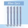 5 pcs gel pen ins smooth press 0.5mm black pen ballpoint pens school supplies stationery