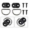 Flat Screen Net Fixings Clips Ring Loop Tie Down Hook Part Fixings D-type Pull Ring  SUV Pickup