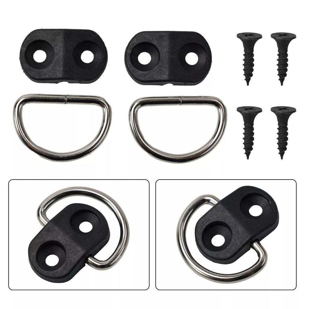 Flat Screen Net Fixings Clips Ring Loop Tie Down Hook Part Fixings D-type Pull Ring  SUV Pickup
