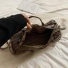 Buckle Decoration Fashion PU Shoulder Bag Solid Large Capacity All-match Handbags Purse   Bag for Women Bolsa Mujer
