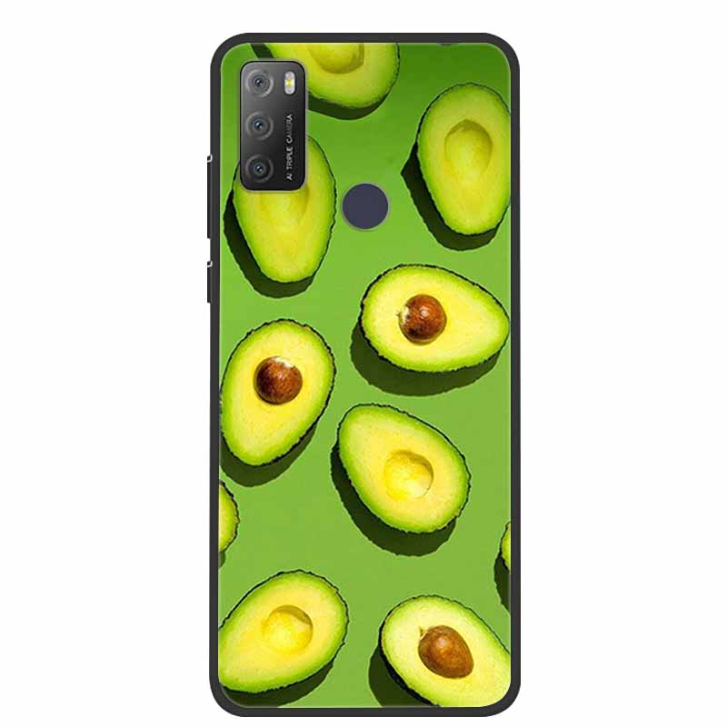 Pro Alcatel 1S 2021 Case Luxusní silikonový TPU měkký kryt na telefon pro Alcatel 1S 2020 Nárazuvzdorný roztomilý TPU nárazník Fundas Coque