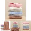 Luxurious Thick Cotton Towel For Babies Highly Absorbent Pure Cotton Long Staple Fabric In Various Colors