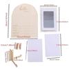 with Inks Clips Stand Sonogram Picture Frame Wooden Pregnancy Gift New Born Keepsake  For Couples