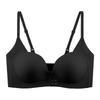 Liquid foundation seamless front buckle underwear women's small breasts gather without steel ring comfortable sexy soft support bra cover