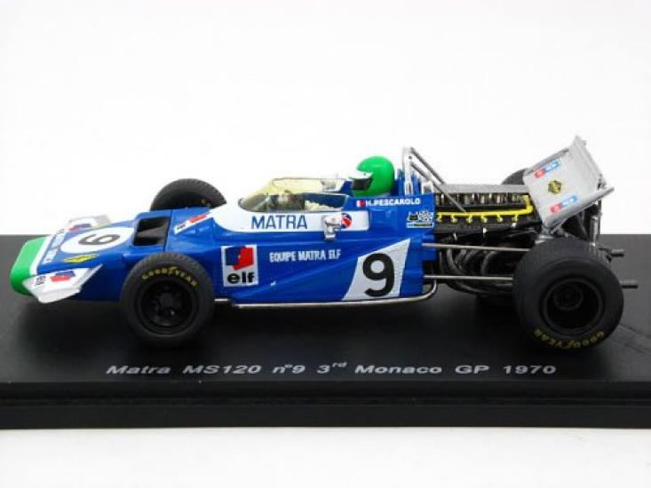 Matra MS120 70 F1 Monaco GP 3rd Place Pescarolo Finished Product #9 H. (1/43 S1601)