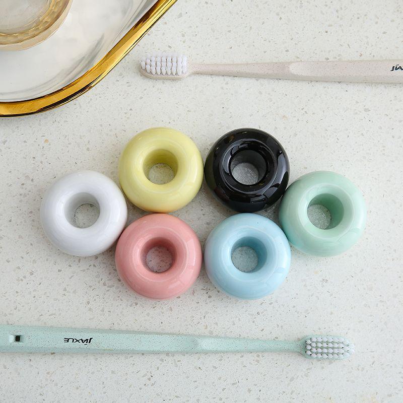Stylish Ceramic Toothbrush Stand for Couples