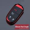 TPU Key Case for Jeep Cherokee, Renegade, Compass, and Dodge - Car Key Protective Cover