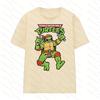 Teenage Mutant Ninja Turtles Raphael Kids T-Shirt Cartoon Graphic Short Sleeve Cotton Tee for Boys Men's Shirts Woman T-shirt