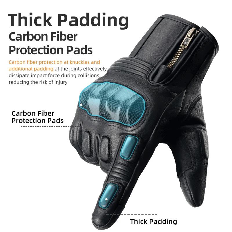 Full Finger Racing Gloves Motorcycle Tactical Gloves Touch Screen Outdoor Sports Protection Cycling Bike Gloves