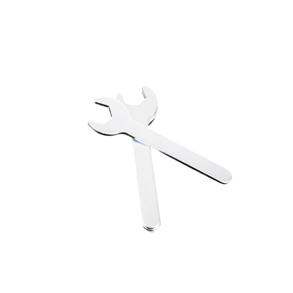 Schlanker verzinkter Maulschlüssel mit ergonomischem Griff Flacher Schlüssel für enge Stellen und sicheren Schraubengriff