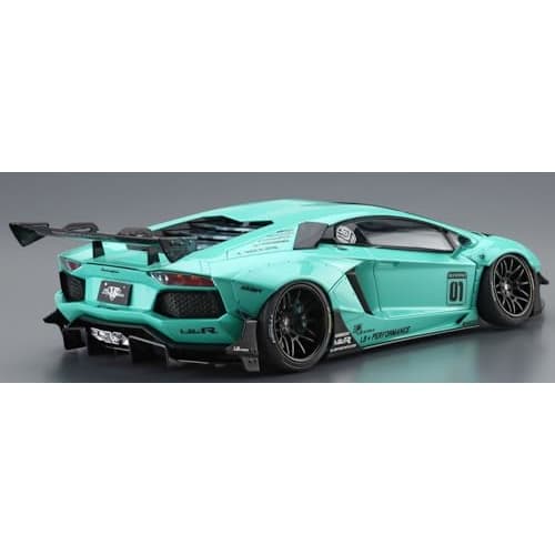 Aoshima Bunka Kyozai (AOSHIMA) 1/24 Liberty Walk Series No. 21 LB Works Lamborghini Aventador Limited Edition Ver. 2 Plastic Model