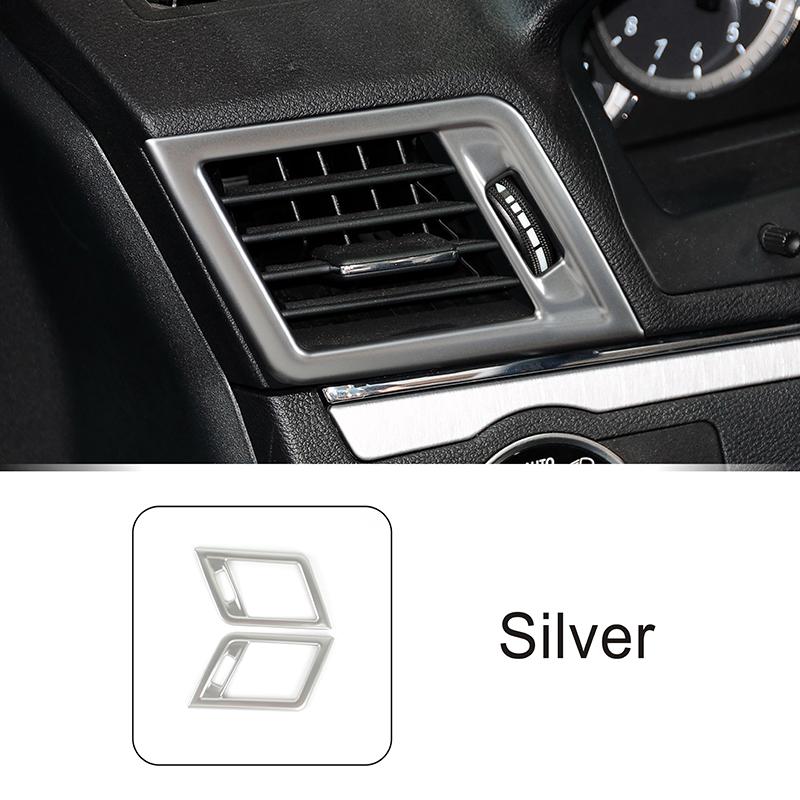 Car Dashboard Side Air Condition Vent Outlet Frame Trim For Mercedes Benz E Class Coupe W207 C207 2009-2013 Interior Accessories