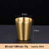 Korean Style Double Wall Hammered Stainless Steel Cup - Insulated & Drop-Resistant for Outdoor Use