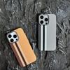For iPhone 15 Pro Case Compatible with MagSafe Carbon Fiber Texture PC Phone Cover