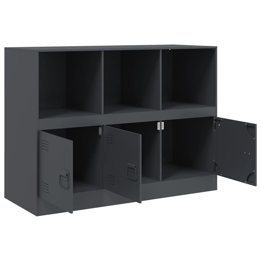 Sideboard Anthracite 99x39x73 Cm Steel