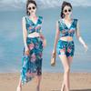 Holiday Seaside Hot Spring Swimsuit Split Bikini Three-piece European and American Swimwear