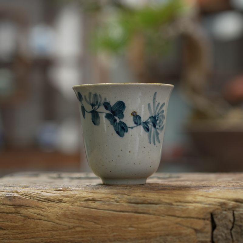 Home Guest Host Cup Orchid Bamboo Chrysanthemum Beauty Plum Personal Scent Single Tea Chinese Ceramic Teaware Kitchen Dining Bar