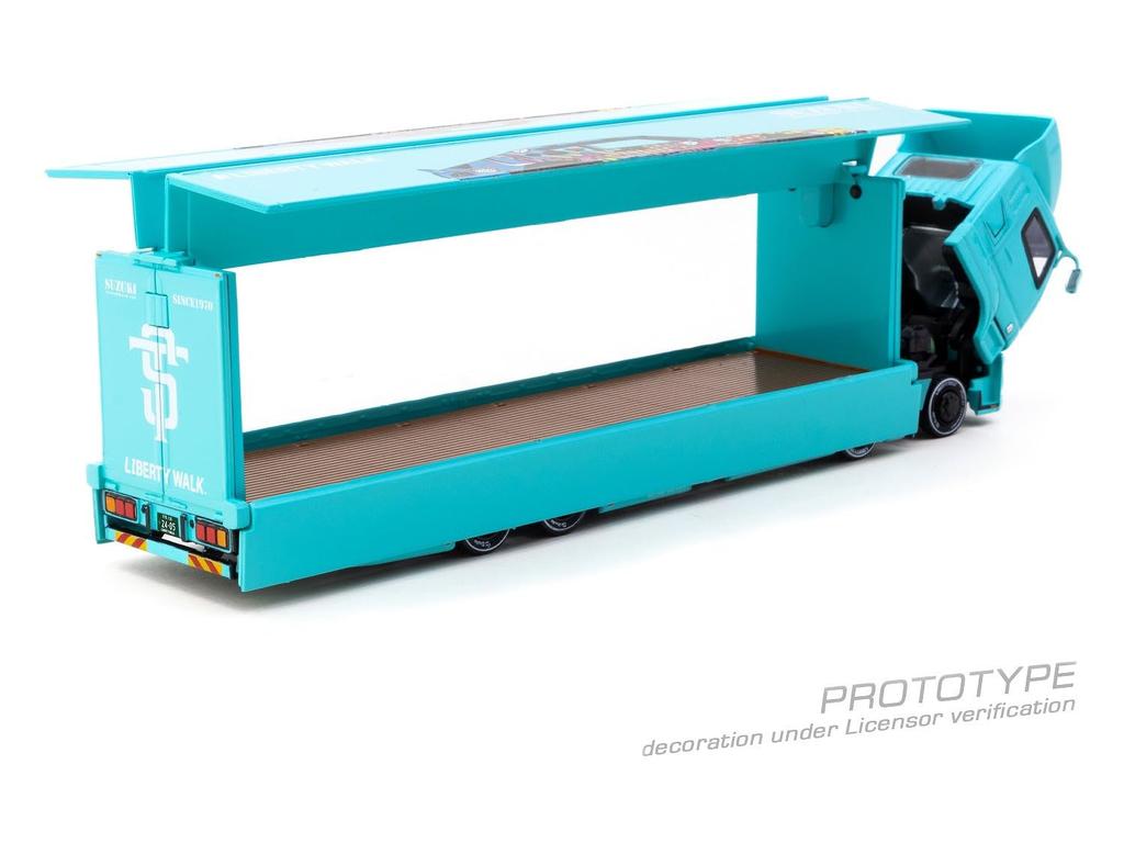 TARMACWORKS Mitsubishi Fuso Super Great Completed Product 1/64 LB-TRUCKS T64T-TL001-LBS