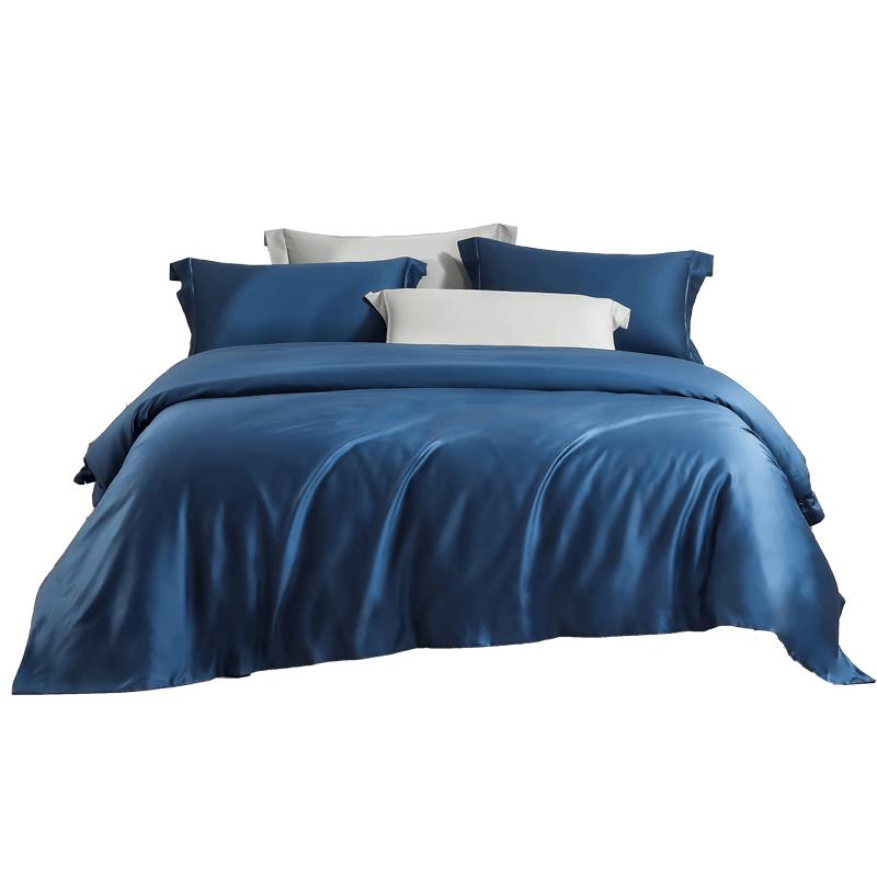 Mengjie 70th Anniversary 60S Long-Staple Cotton Sateen 4-Piece Bedding Set