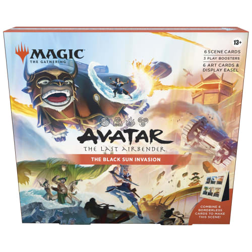 

Magic: The Gathering Avatar: The Last Airbender Scene Box (THE BLAKC SUN INVASION) English MTG Trading Card Wizards of the Coast TLA D45890000