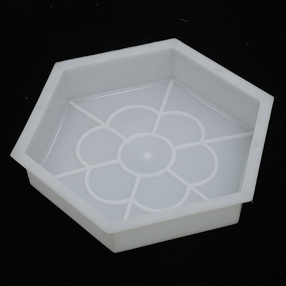 1Pcs Plastic Stepping Stone Paver 12.5x5cm Walkway Brick Mold  For Lawn Patio Yard Garden