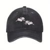 Körsbärsblommig blommig keps Unisex justerbar casual polyester sommar utomhus solskyddskeps