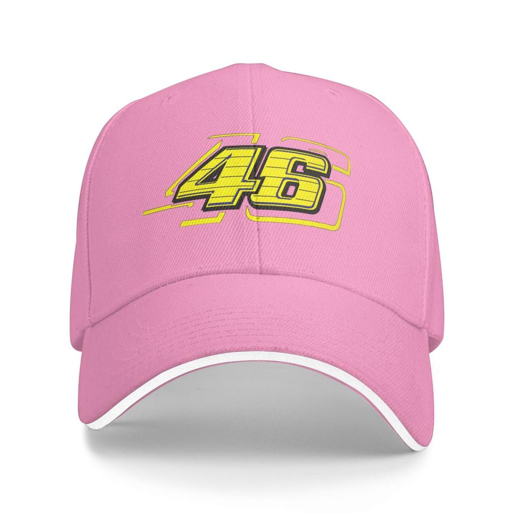 Letter 46 Print Baseball Cap Unisex Adjustable Sandwich Hat Vintage Outdoor Summer Travel Sun Snapback Cap Outlet