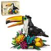 Toucan Bird Building Blocks Animal Kit Model DIY Brick Creative Assembly Toy Decor Gifts for Kids Adults 1068pcs MOC Blocks Sets
