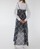 Asente Check Asymmetrical Dress